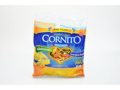 Těstoviny kukuřičné bez lepku CASERECCE trojbarevné - Cornito 200g
