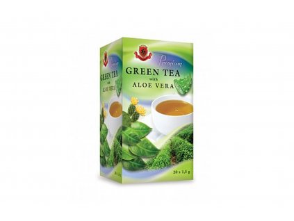 Čaj zelený s aloe vera - Herbex 30g
