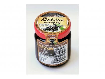 Babiččin ovocný čaj - černý rybíz s kardamonem 60ml