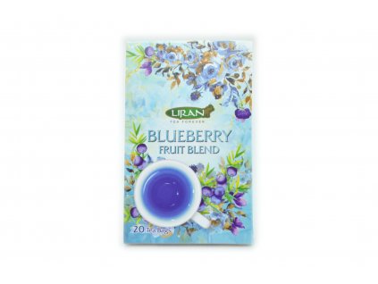 Čaj bylinkový s borůvkovým aroma - Liran 20x2g