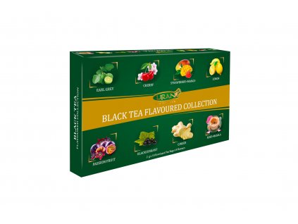 Čaj černý s přírodně identickým aroma a i kousky ovoce - Liran 8x10x2g