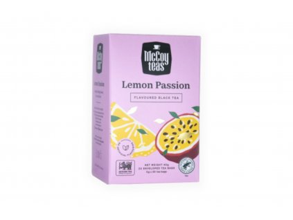 Čaj černý citronová vášeň - McCoy Teas 20x2g