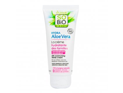 Krém hydratační hypoalergenní aloe vera pro celou rodinu 100 ml BIO SO’BiO étic