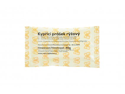 Kypřící prášek rýžový bez fosfátu - Natural 40g