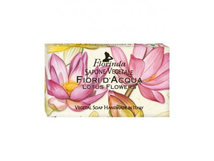 FLORINDA-KVĚTINOVÝ VZDUCH: Rostlinné mýdlo „Lotosový květ“ 100g TML K2154