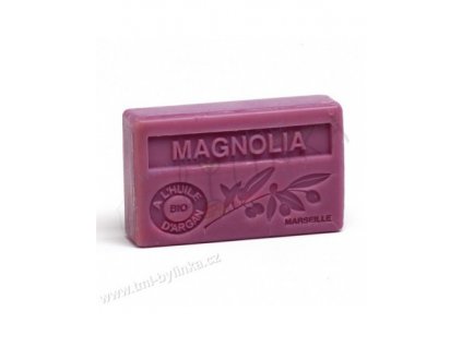 Mýdlo s bio arganovým olejem - Magnolia (Magnólie) 100g TML F240