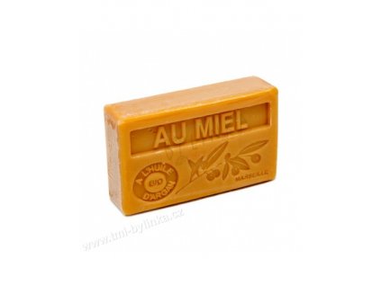Mýdlo s bio argánovým olejem - Au miel (med) 100g TML F005
