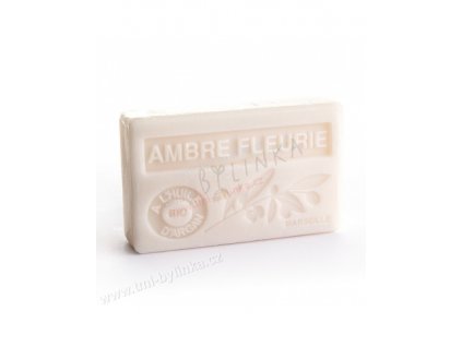 Mýdlo s bio arganovým olejem - Ambre fleurie (Jantarový květ) 100g TML F104