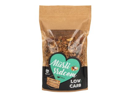 Müsli srdcem paleo & kokos LOW CARB 350 g TOPNATUR