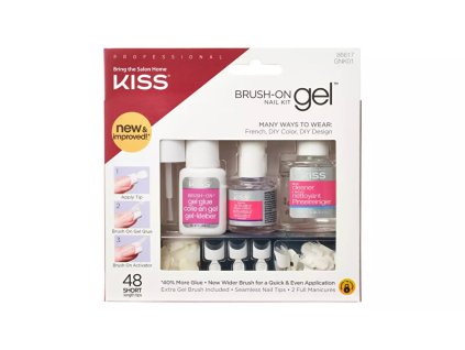 Sada na gelové nehty Brush-On Gel Nail Kit