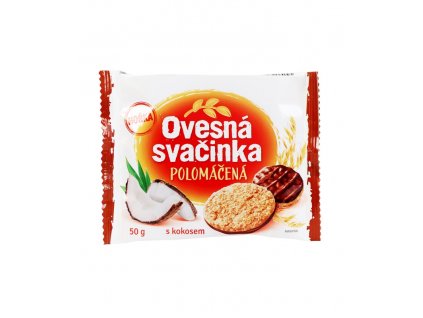 Ovesná svačinka 50g polomáčená s kokosem Fammilky 4881