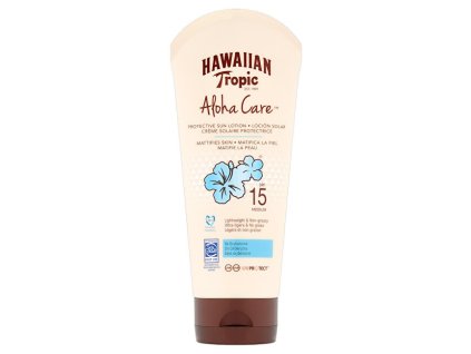 Opalovací mléko zmatňující SPF 15 Aloha Care (Protective Sun Lotion Mattifies Skin) 180 ml