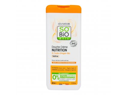 Krém sprchový NUTRITION s arganovým olejem 650 ml BIO SO’BiO étic