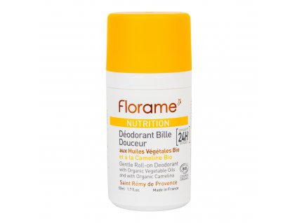 Deodorant přírodní kuličkový 24h efekt Nutrition 50 ml BIO FLORAME