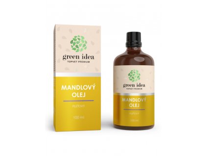 green idea Mandlový pleťový olej 100% 100ml ZBO