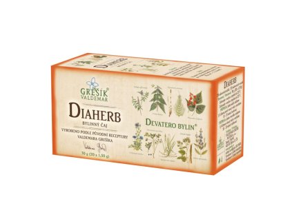 Grešík Čaj Diaherb 20x1,5g