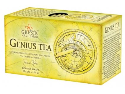 Genius Tea 20 n.s. přebal GREŠÍK - Z