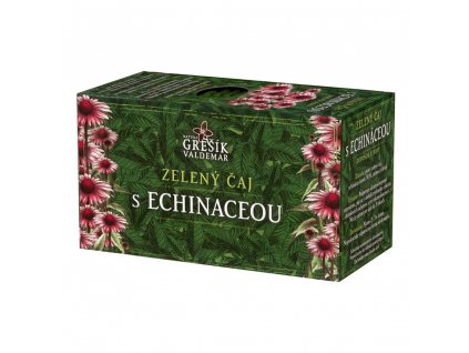 Grešík čaj zelený s echinaceou 20x1,5g