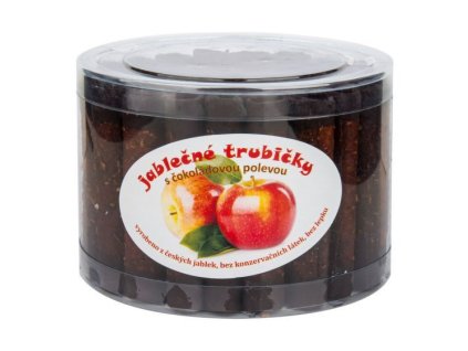 Bioprodukt JT Trubičky jablečné s čokoládou dóza 540g