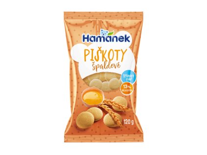 Piškoty špaldové - Hamánek 120g