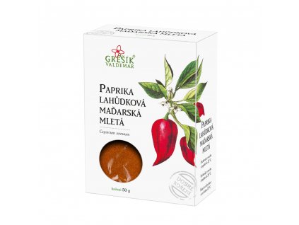 Grešík Koření PAPRIKA LAHŮDKOVá MAĎARSKÁ mletá 50g 50g