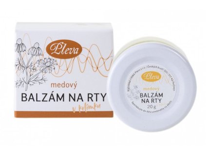 Pleva Balzám na rty Medový kelímek 12g