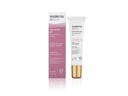 Vyhlazující oční krém proti otokům a tmavým kruhům Reti Age (Eye Contour Gel) 15 ml