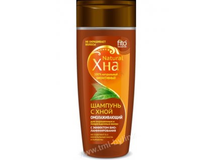 Fitokosmetik: Omlazující šampon s hennou 270ml TML K1585