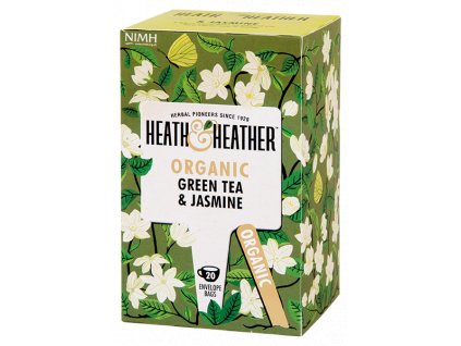Heath & Heather - BIO čaj Zelený s jasmínem