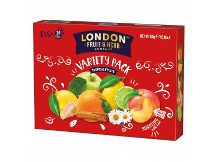 London Fruit & Herb Čaj - Tropické ovoce box 30 sáčků