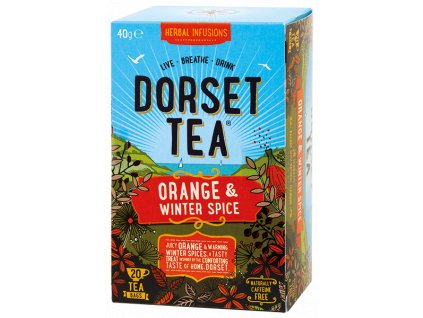 Dorset Tea - Pomeranč a zimní koření 20 sáčků