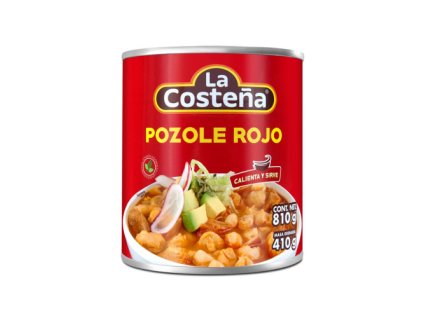 Pozole Rojo Charola 810g