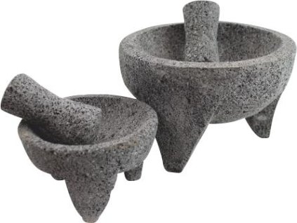 Molcajetes lávový kámen velký 23cm