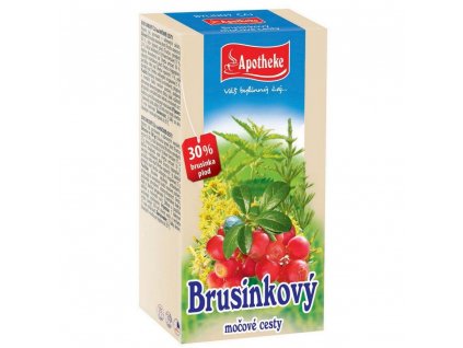 Apotheke čaj Brusinkový 20x1,5g