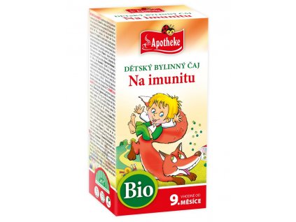 Apotheke BIO Čaj dětský Na imunitu 20x1,5g