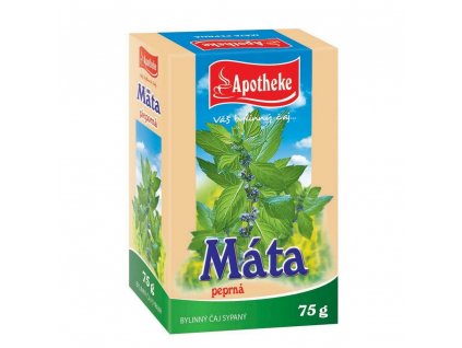 Apotheke Čaj syp Máta list 75g