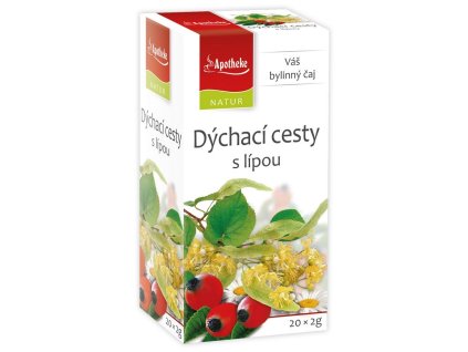 Apotheke Čaj Dýchací cesty s lípou 20x2g