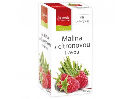 Apotheke čaj Malina s citronovou trávou 20x2g