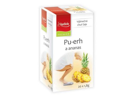 Apotheke Čaj Pu-erh a ananas 20x1,8g