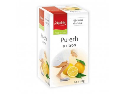 Apotheke Čaj Pu-erh a citron 20x1,8g