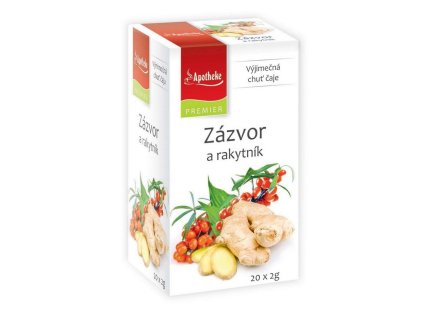 Apotheke Čaj Zázvor a rakytník 20x2g