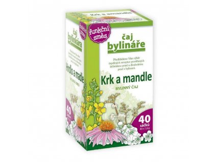 Bylinář čaj Krk a mandle 40x1,6g