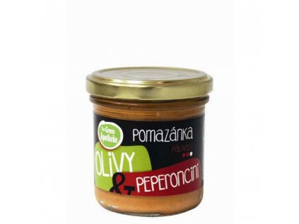 Green Apotheke Pomazánka olivy a peperoncini 140g