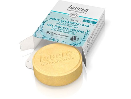 Tuhé mýdlo 2v1 na tělo i vlasy Basis Sensitiv (Body Cleansing Bar) 50 g