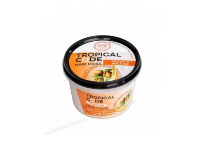 GOOD MOOD-TROPICAL CODE: Maska na vlasy „Argán a amla olej“ 250ml K1114