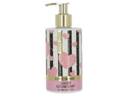 Krémové tekuté mýdlo Love Bomb (Luxury Cream Soap) 250 ml