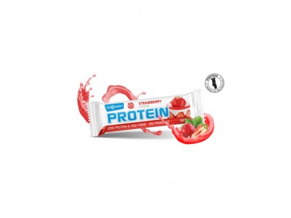 Protein tyčinka jahoda 50g MaxSport 3273