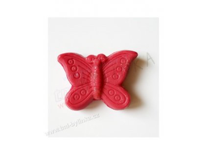 Mýdlo animal - Červený motýlek (malina) 21g TML F372
