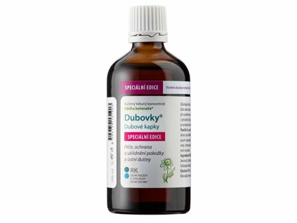 Dubovky – Dubové kapky RK SE 100 ml - Speciální edice