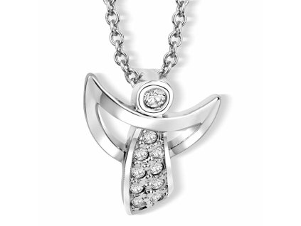 Půvabný náhrdelník s andělíčkem 3654.CRY.R